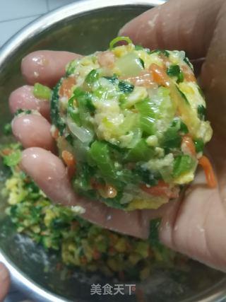 菜团子的做法视频,家常美味，简单易学